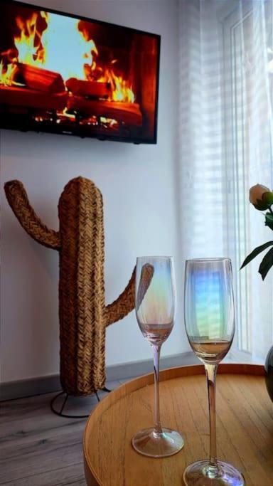 Appartement Cosy, Detente Avec Terrasse Pleurtuit Kültér fotó
