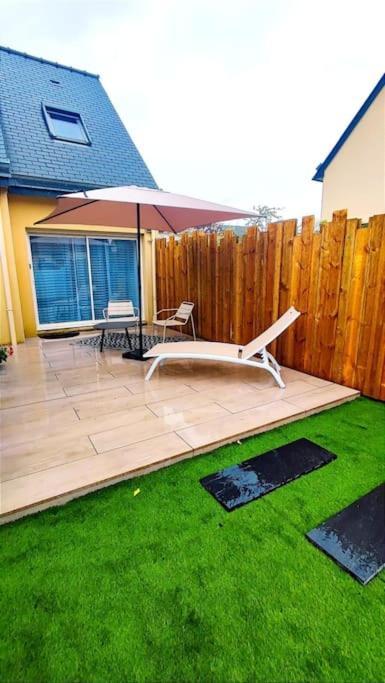 Appartement Cosy, Detente Avec Terrasse Pleurtuit Kültér fotó